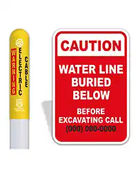 Utility Markers & signs